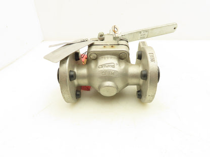 ITT Engineering SV813A Cam-Tite Stainless 2-Way Ball Valve 1/2" Flanged 300#