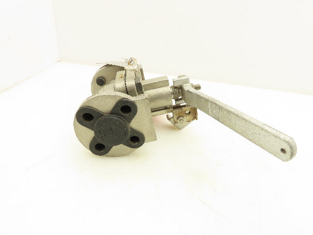 ITT Engineering SV813A Cam-Tite Stainless 2-Way Ball Valve 1/2" Flanged 300#