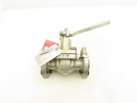 ITT Engineering SV813A Cam-Tite Stainless 2-Way Ball Valve 1/2" Flanged 300#