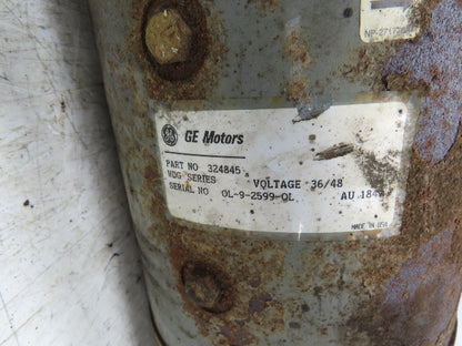 General Electric 324845 Hyster Forklift Electric Motor Hydraulic Pump 36/48VDC