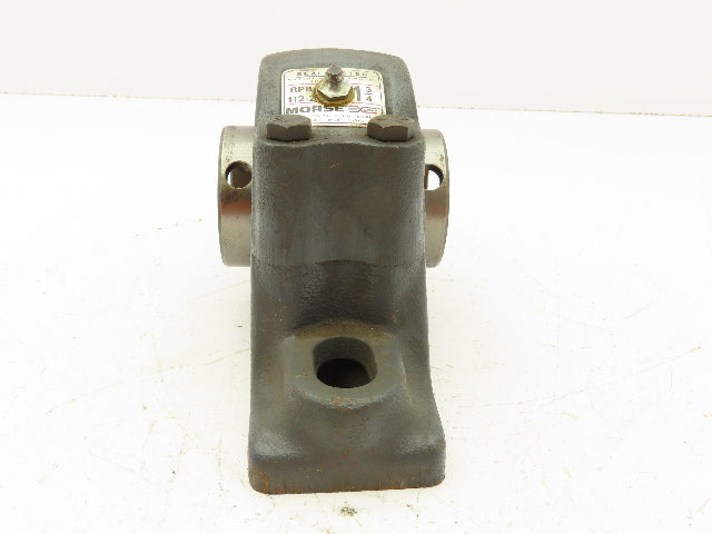 Morse Sealmaster RPB 112-2 Pillow Block Bearing 1-3/4" Bore 2-Bolt Base 365DE