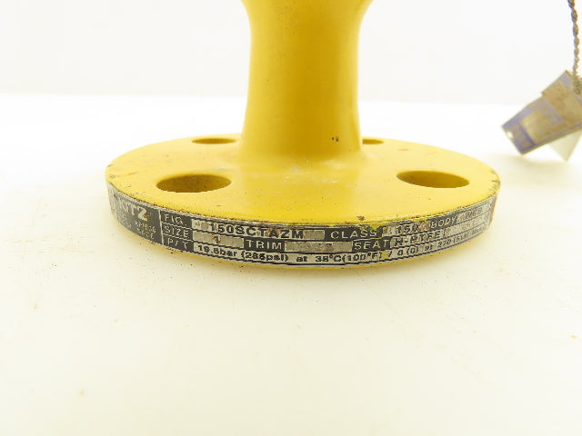 Kitz 150SCTAZM Steel Ball Valve 1" Flanged 4-Bolt Raised Face Class 150# WCB