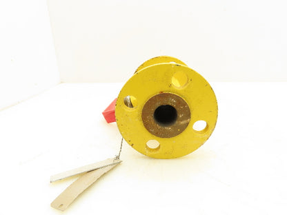 Kitz 150SCTAZM Steel Ball Valve 1" Flanged 4-Bolt Raised Face Class 150# WCB