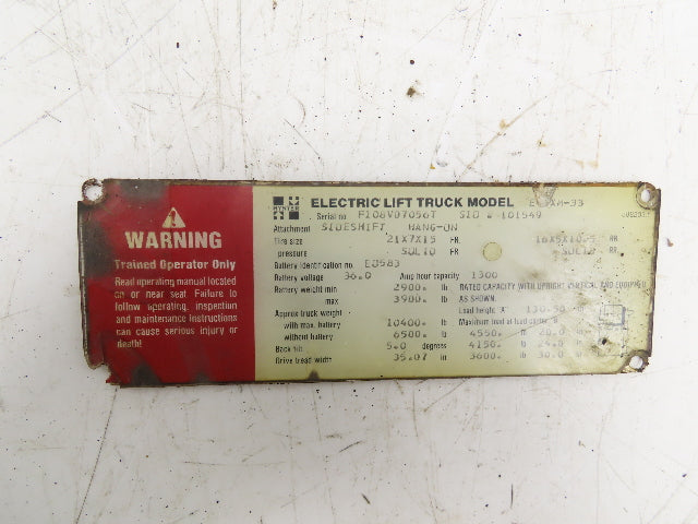 Danfoss OSPB 70 ON Hyster Forklift E45XM-33 Hydraulic Power Steering Unit