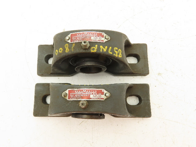 Morse Sealmaster NP-18 Pillow Block Bearing 1-11/16" Bore 2-Bolt Base  Lot of 2