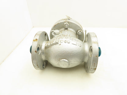 Kitz FIG.150SCOS Swing Check Valve Flanged 1-1/2"150 Class HF Seat CR13 Disk WCB