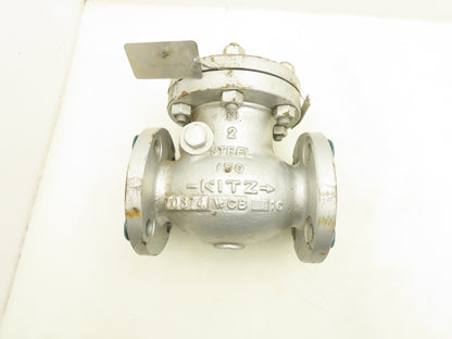 Kitz FIG.150SCOS Swing Check Valve Flanged 1-1/2"150 Class HF Seat CR13 Disk WCB
