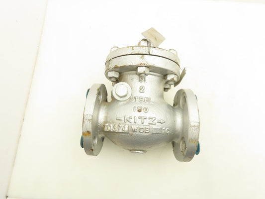 Kitz FIG.150SCOS Swing Check Valve Flanged 1-1/2"150 Class HF Seat CR13 Disk WCB