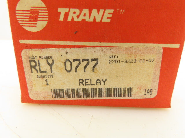 Trane RL 0777 Essex Relay 125-250V 10A 60HZ