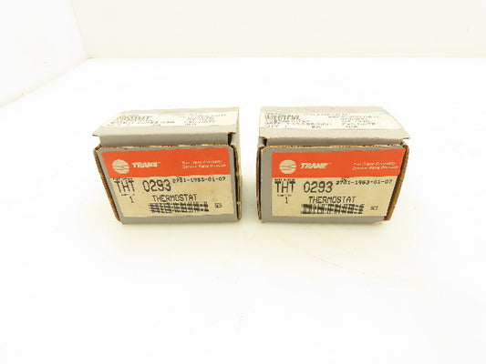 Trane THT 0293 Thermostat Manual Reset Lot Of 2