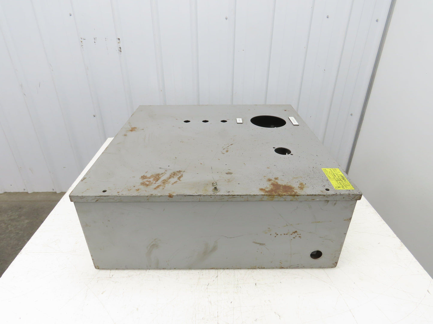Delta Fab Electrical Enclosure Control Panel JIC 24x24x9" Backplate