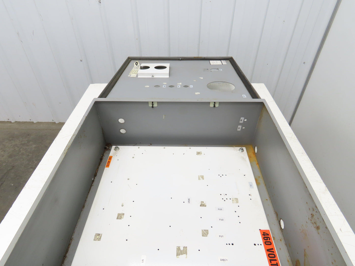 Delta Fab Electrical Enclosure Control Panel JIC 24x24x9" Backplate