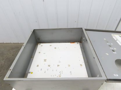 Delta Fab Electrical Enclosure Control Panel JIC 24x24x9" Backplate