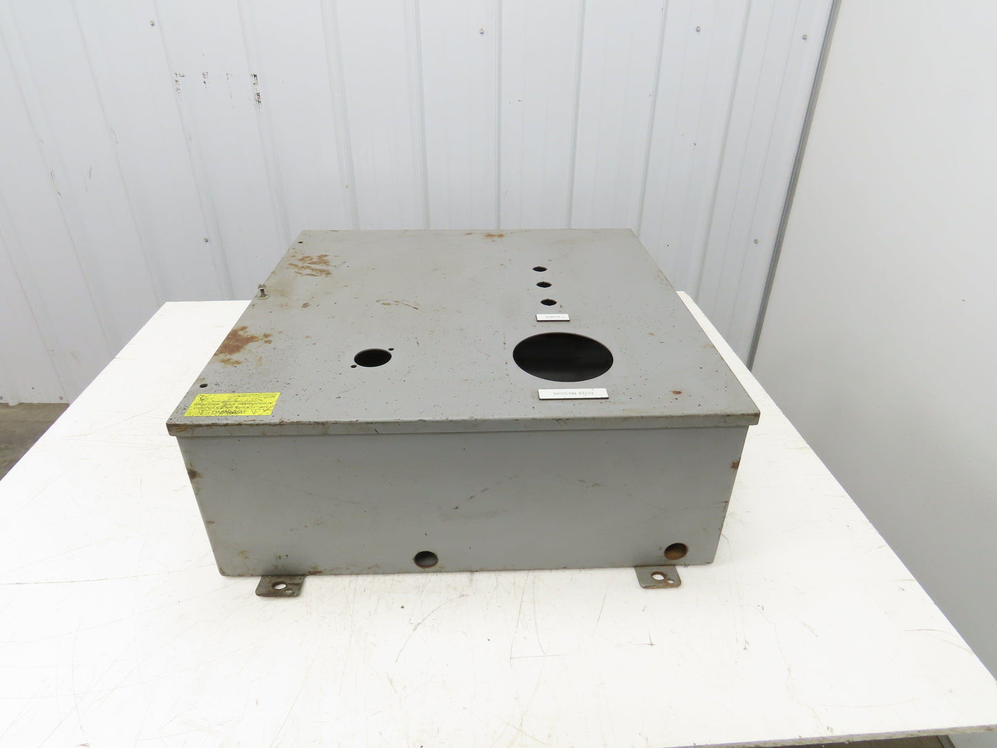 Delta Fab Electrical Enclosure Control Panel JIC 24x24x9" Backplate