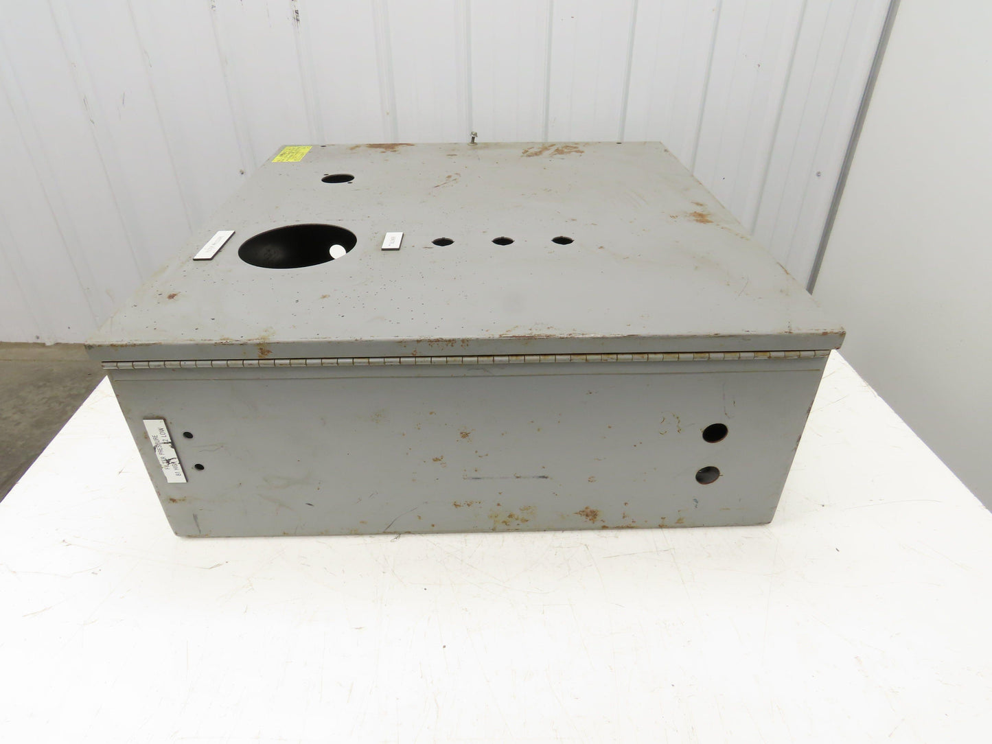 Delta Fab Electrical Enclosure Control Panel JIC 24x24x9" Backplate