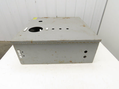 Delta Fab Electrical Enclosure Control Panel JIC 24x24x9" Backplate