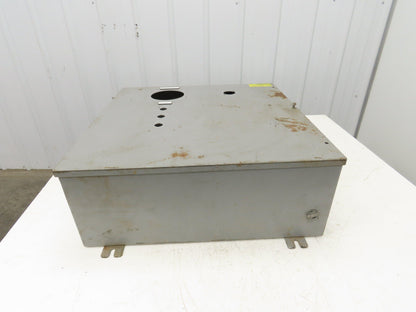 Delta Fab Electrical Enclosure Control Panel JIC 24x24x9" Backplate