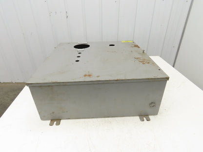 Delta Fab Electrical Enclosure Control Panel JIC 24x24x9" Backplate