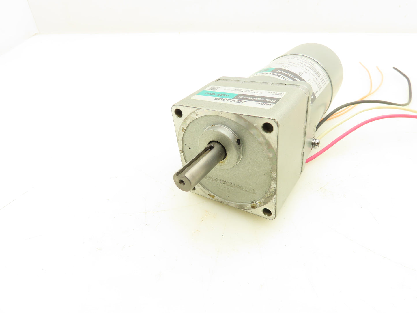Orientalmotor 2RK6GV-UAM Gearmotor 6W 1/125Hp 115V 1PH 360:1 Gearhead 2GV360B