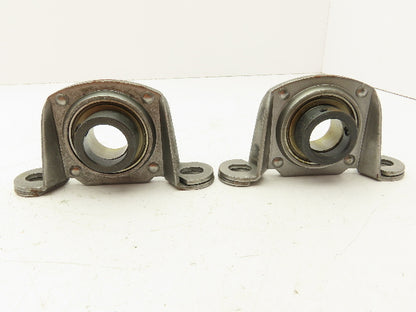 Link-Belt PSW219E Pillow Block Bearing PBS 1-3/16" Bore 2-Bolt  Lot of 2