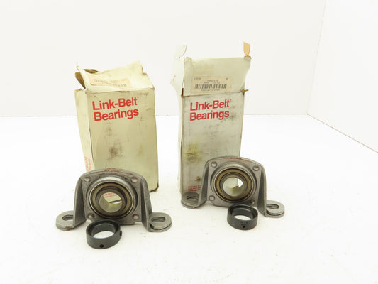 Link-Belt PSW219E Pillow Block Bearing PBS 1-3/16" Bore 2-Bolt  Lot of 2