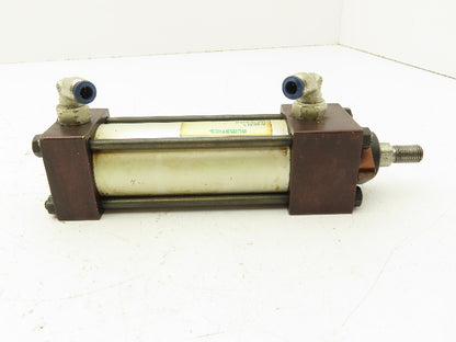 Numatics S4AK-03A1D-AVA0 Pneumatic Cylinder 1-1/2" Bore 3' Stroke