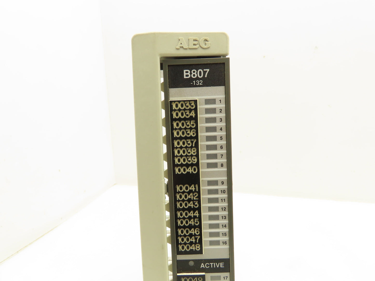 Modicon/AEG AS-B807-132 Input Module 120VAC 32 Point Lot Of 3