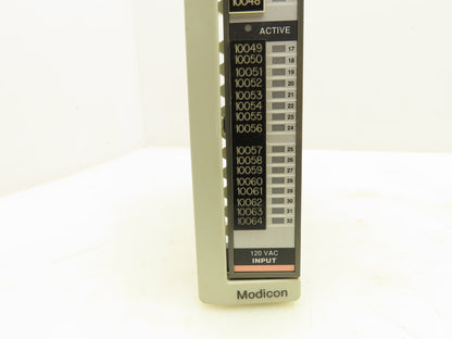 Modicon/AEG AS-B807-132 Input Module 120VAC 32 Point Lot Of 3