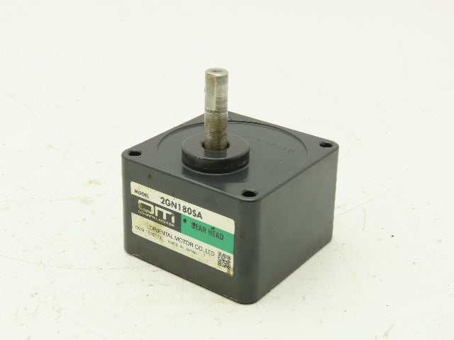 Oriental Motor 2GN180SA Gear Head w/Keyway Shaft 1/180 Ratio
