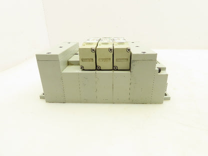 Numatics 2012 Series 4-Station Manifold 24VDC Solenoid Valves 123BA4Z2MN00061