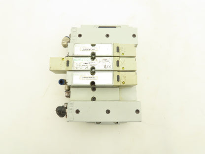 Numatics 2012 Series 4-Station Manifold 24VDC Solenoid Valves 123BA4Z2MN00061
