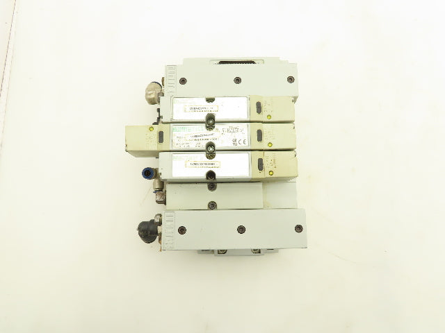 Numatics 2012 Series 4-Station Manifold 24VDC Solenoid Valves 123BA4Z2MN00061