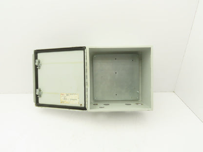 Hoffman A10106CHFL Electrical Enclosure Junction Box 10x10x6"