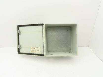 Hoffman A10106CHFL Electrical Enclosure Junction Box 10x10x6"