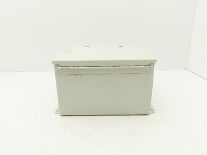 Hoffman A10106CHFL Electrical Enclosure Junction Box 10x10x6"