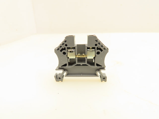 MI EURO 4 Terminal Block Gray 750V 4mm Lot of 22