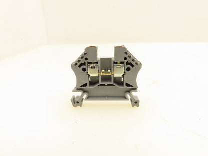 MI EURO 4 Terminal Block Gray 750V 4mm Lot of 22