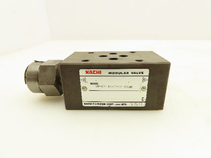 Nachi 0W-G01-A1-CR-D2-3104B Modular Pressure Switch Valve