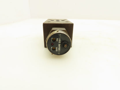 Nachi 0W-G01-A1-CR-D2-3104B Modular Pressure Switch Valve