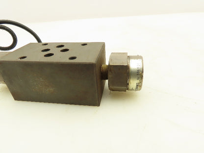 Nachi OW-G01-W1-CR-D2-3104B Hydraulic Modular Pressure Switch Valve