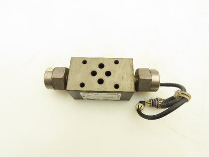 Nachi OW-G01-W1-CR-D2-3104B Hydraulic Modular Pressure Switch Valve