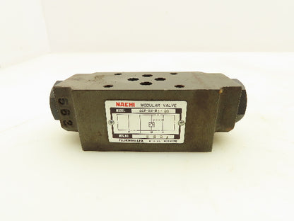 Nachi OCP-G01-B1-20 Pilot Operated Modular Check Valve Lot of 5