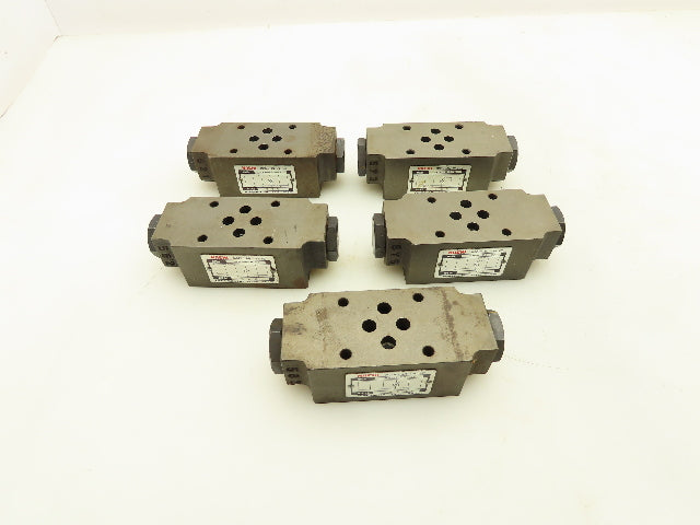 Nachi OCP-G01-B1-20 Pilot Operated Modular Check Valve Lot of 5