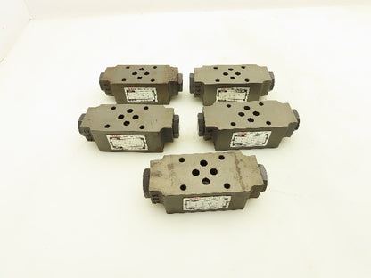 Nachi OCP-G01-B1-20 Pilot Operated Modular Check Valve Lot of 5