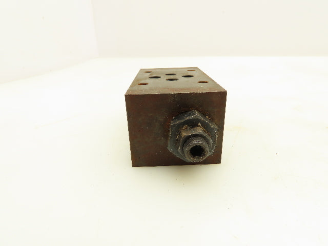 Nachi OY-GO1-T-11 Hydraulic Modular Flow Control Valve Lot of 2