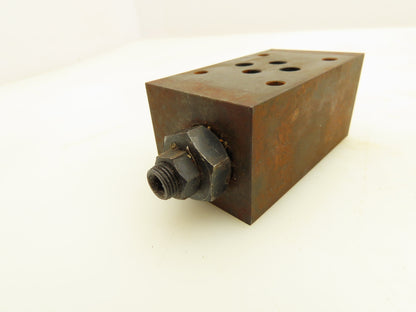 Nachi OY-GO1-T-11 Hydraulic Modular Flow Control Valve Lot of 2