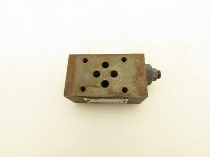 Nachi OY-GO1-T-11 Hydraulic Modular Flow Control Valve Lot of 2