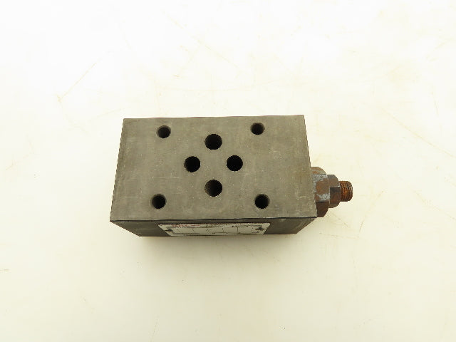 Nachi OY-G01-P-10 Flow Regulator Modular Valve