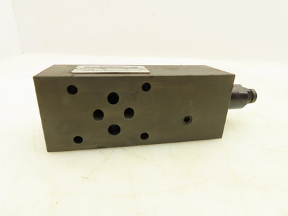 Nachi OR-G01-P2-5539B Hydraulic Equipment Modular Valve Lot of 3