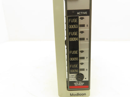 Modicon/AEG AS-B810-008 Isolated Output Module 115VAC